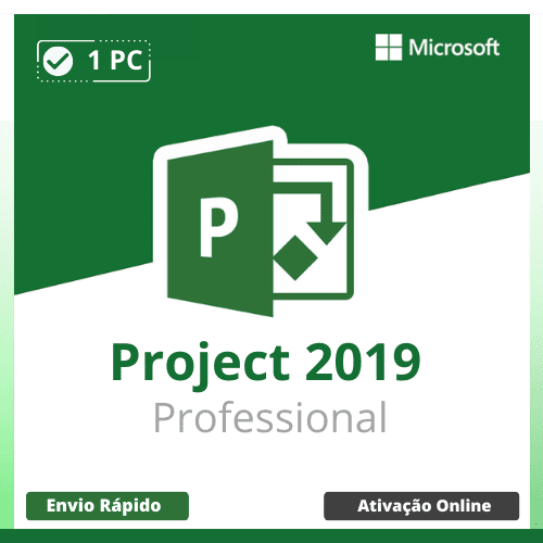 Project 2019 Pro - Licença Original Vitalícia