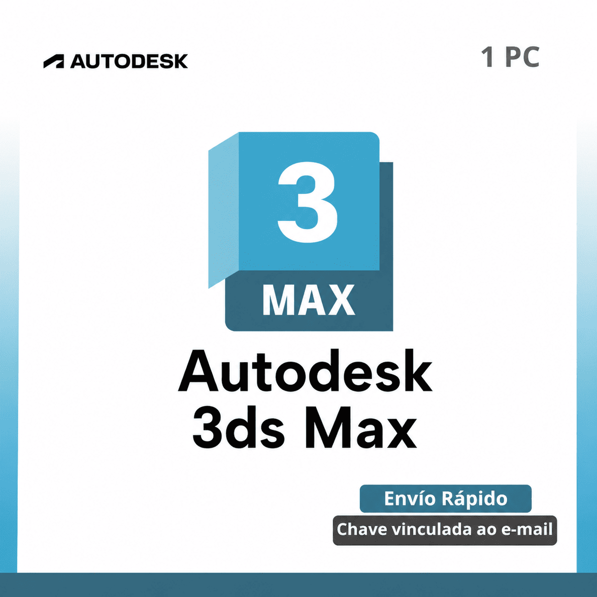 Autodesk 3ds Max 2‌026 Licença Original