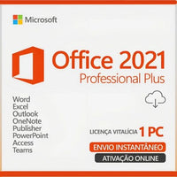Office Professional 2021 licença vitalícia original para PC — Digital Licenças