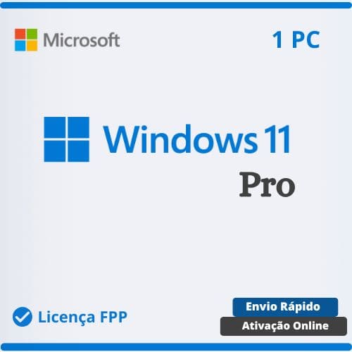 Windows 11 Pro licença vitalícia original para 1 PC — Digital Licenças
